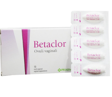 Betaclor Viên Đặt Phụ Khoa Ovuli Vaginali Pharma (H/10v)