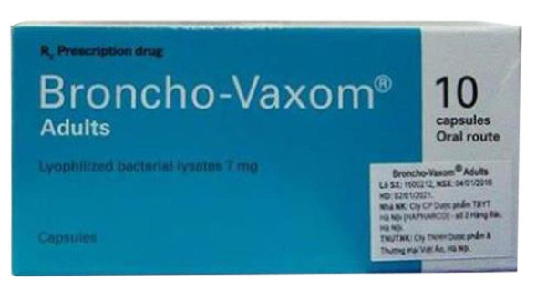 Broncho Vaxom NL 7mg Tăng Đề Kháng Om Pharma (H/10v)