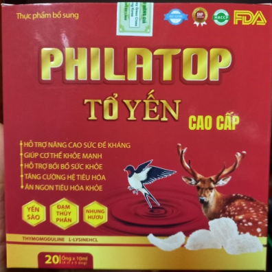 Philatop tổ yến cao cấp (H/20ống/10ml)