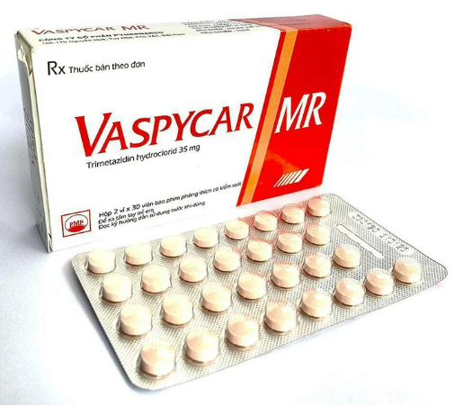 Vaspycar MR Pymepharco ( H/60v) ( Vastarel MR nội )