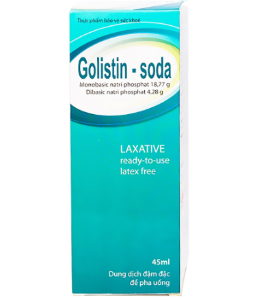 Golistin - Soda Dung Dịch Pha Uống CPC1 (Lọ/45ml)