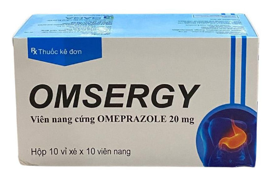 Omsergy Omeprazol 20mg Viên Nang Saga (H/100v)