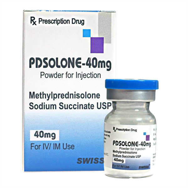 PDSolone 40mg Methylprednisolone bột pha tiêm Swiss Ấn Độ (H/1lọ)