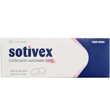 Sotivex Solifenacin 5mg Hà Nam (H/30v) Date 05/2025