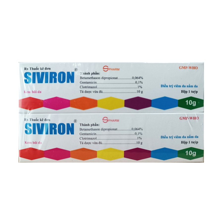 Siviron Kem Bôi Spharm (Tuýp/10g) ( Bảy màu nội )