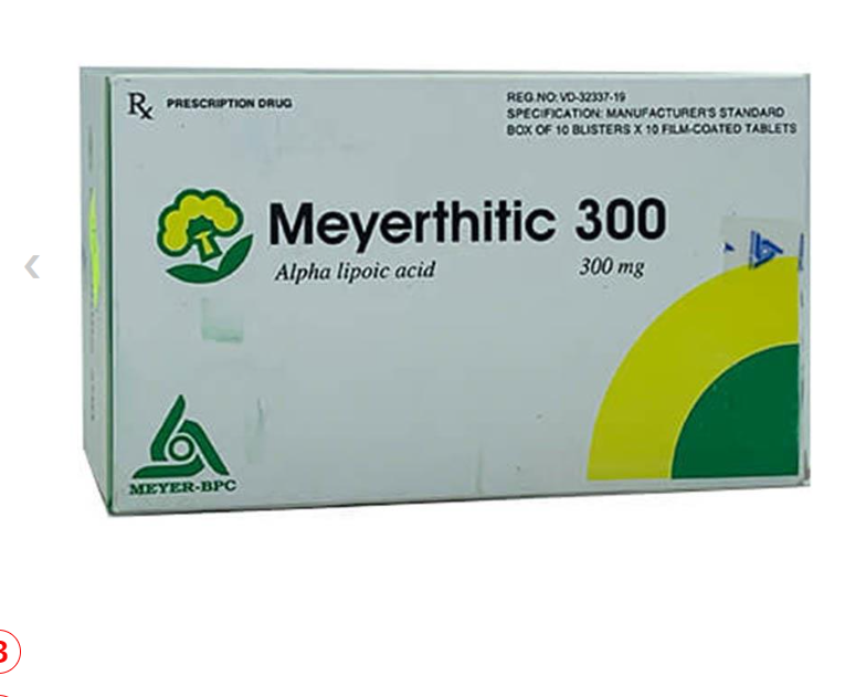 Meyerthitic 300mg Meyer BPC (H/100v) date 01/2026