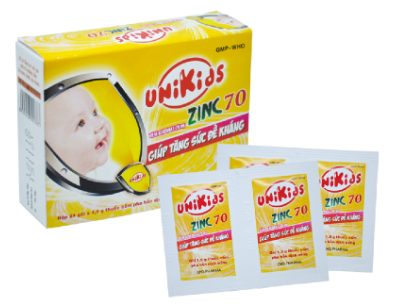 Cốm Unikids Zinc 70 DHG (H/24gói)