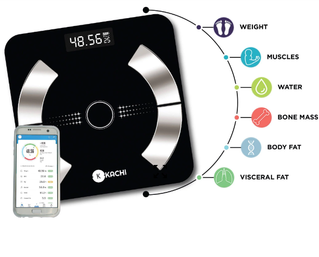 Cân Điện Tử Bluetooth Kachi MK223