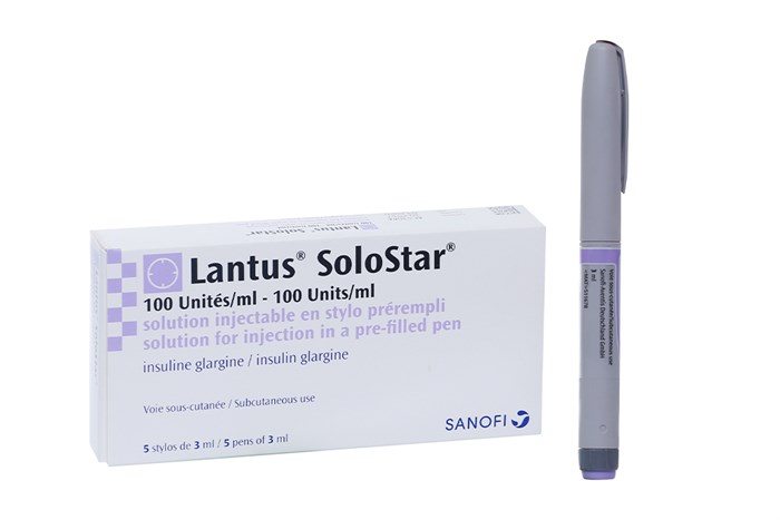 Lantus SoloStar bút tiêm tiểu đường 100U/ml Sanofi (H/5 bút)
