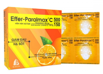 Effer Paralmax C 500/150 Sủi Boston Pharma (H/20v)