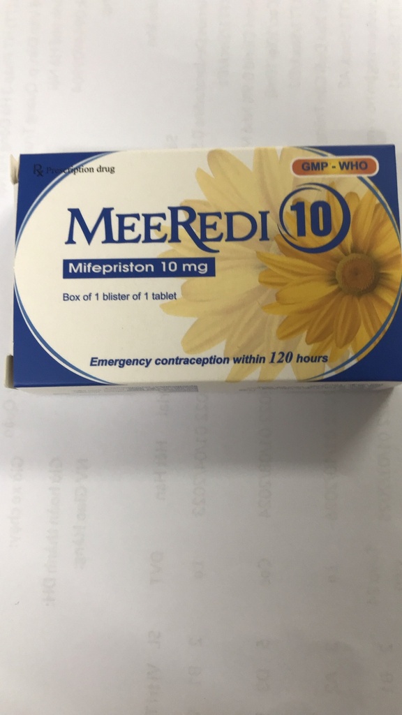 Meeredi Mifepriston 10mg Nam Hà (H/1v)