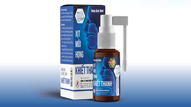 Xịt mũi họng khiết thanh Á Âu (H/1lọ/30ml) 