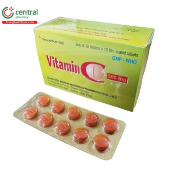 Vitamin C 500mg Thanh Hóa (H/100v)