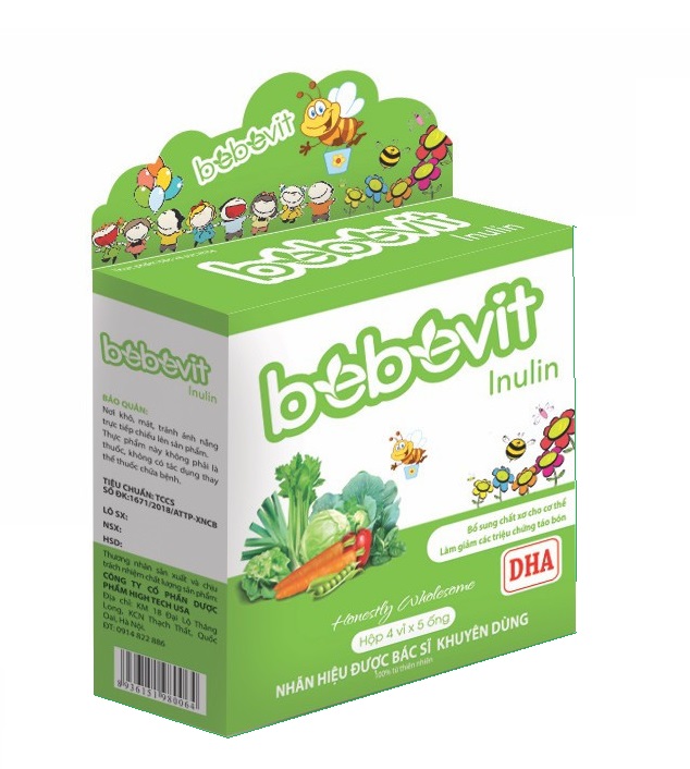 Bebevit Inulin DHA Chất Xơ High Tech USA (H/20o/10ml)