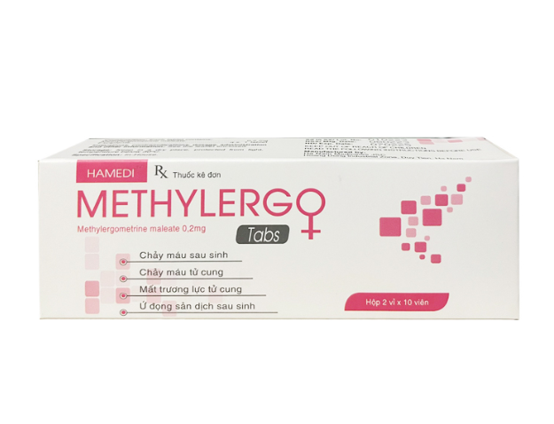 Methylergo Tabs Hà Nam (H/20v)