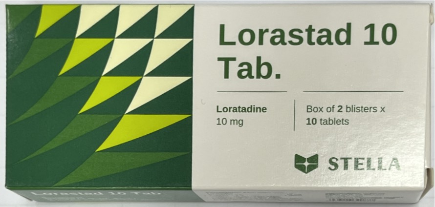 Lorastad Loratadin 10mg Stella (H/20v)