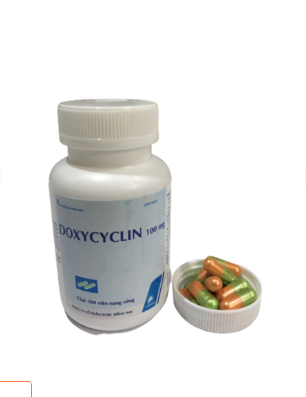 Doxycyclin 100mg Donaipharm (Lọ/100v)