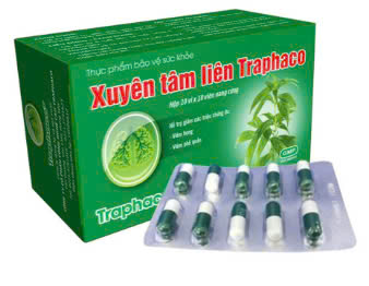 Xuyên Tâm Liên Traphaco ( Hộp/100v) Date 04/2025