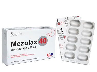 Mezolax 40mg Esomeprazol 40mg USP (H/30v)