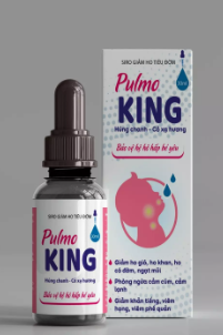 Siro Pulmo King Húng Chanh Cỏ Xạ Hương Á âu (L/30ml) Date 08/2025