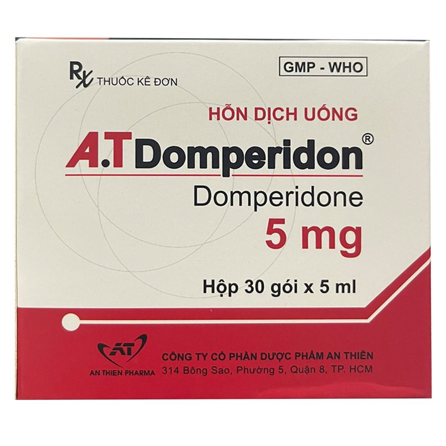 A.T Domperidon 5mg An Thiên (H/30gói/5ml)