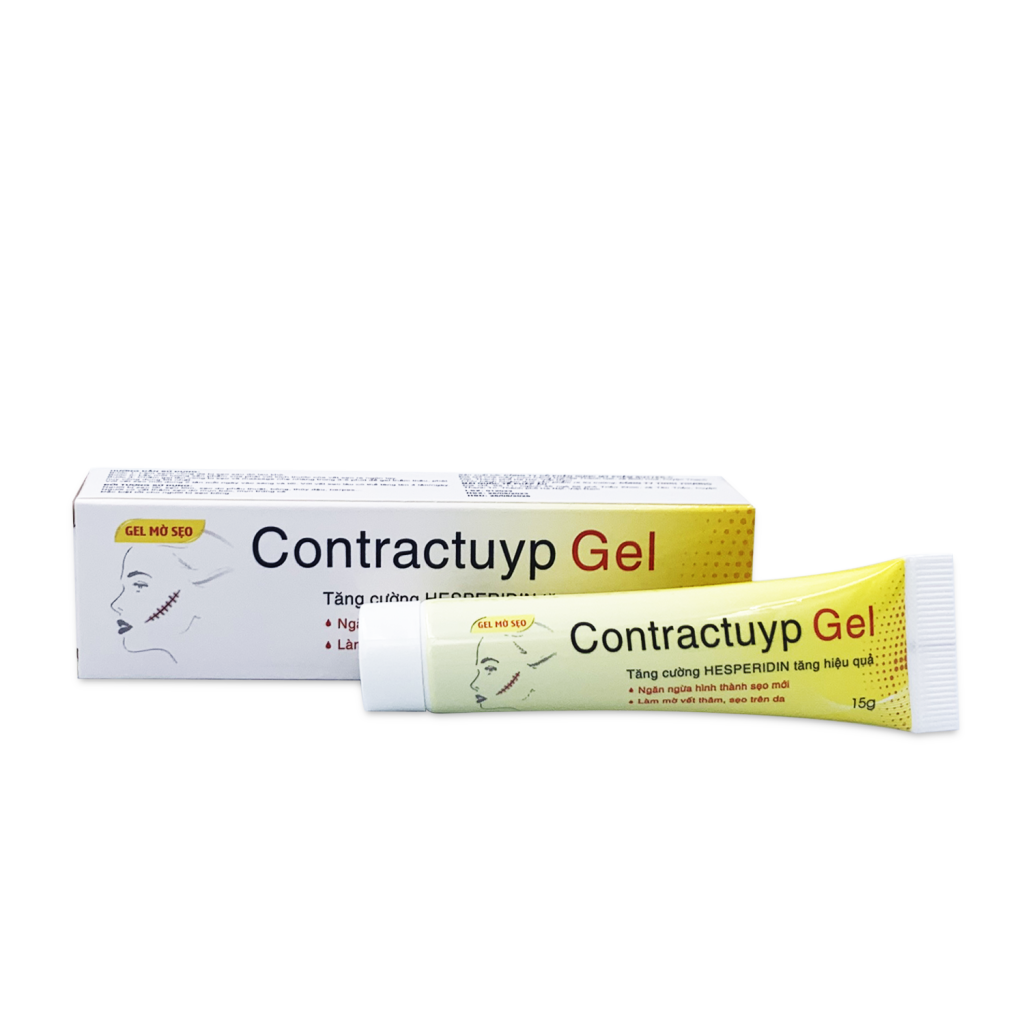 Contractuyp Gel Mờ Sẹo Pháp Âu (Tuýp/15g) ( Contractubex nội )