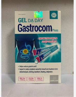 Gel Dạ Dày Gastrocom pluss (H/20 gói/10ml)