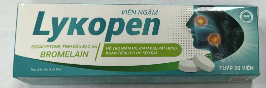 Viên Ngậm Lykopen Akopha (T/20v) Xanh Date 12/2025