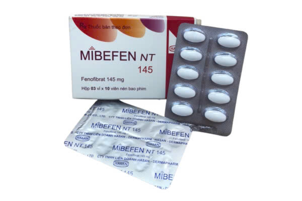 Mibefen NT Fenofibrate 145mg Hasan (H/30v)