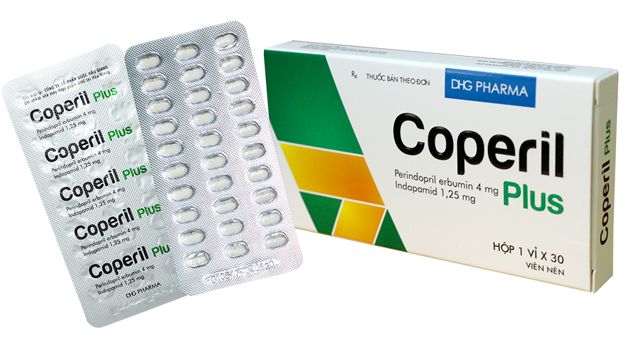 Coperil Plus 4mg/1,25mg DHG (Hộp/30v)