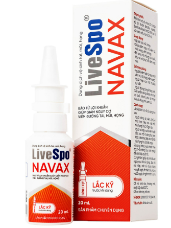 Xịt Mũi LiveSpo Navax (Lọ/20ml)