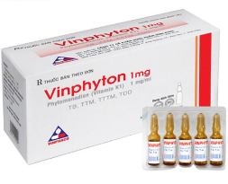 Vinphyton 1mg/1ml Phytomenadione Vinphaco (H/50ống)