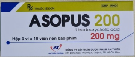 Asopus 200 Acid Ursodeoxycholic An Thiên (H/30v)