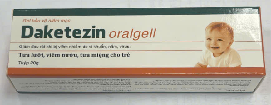 Gel Daketezin Oralgell Dược Zorro (T/20g)