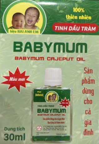 Tinh dầu tràm Babymum (Lọ/30ml) Lọ To