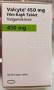 [T13163] Valcyte Valgansiklovir 450mg Kanada ( Lọ/60v)