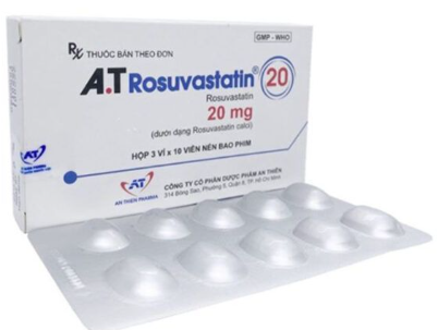 A.T Rosuvastatin 20mg An Thiên(H/30v) Date 09/2026