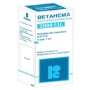 [T13278] Betahema 2000 IU Erythropoietin beta 2000IU Tiêm Argentina (Lọ/1ml) Date 06/2026