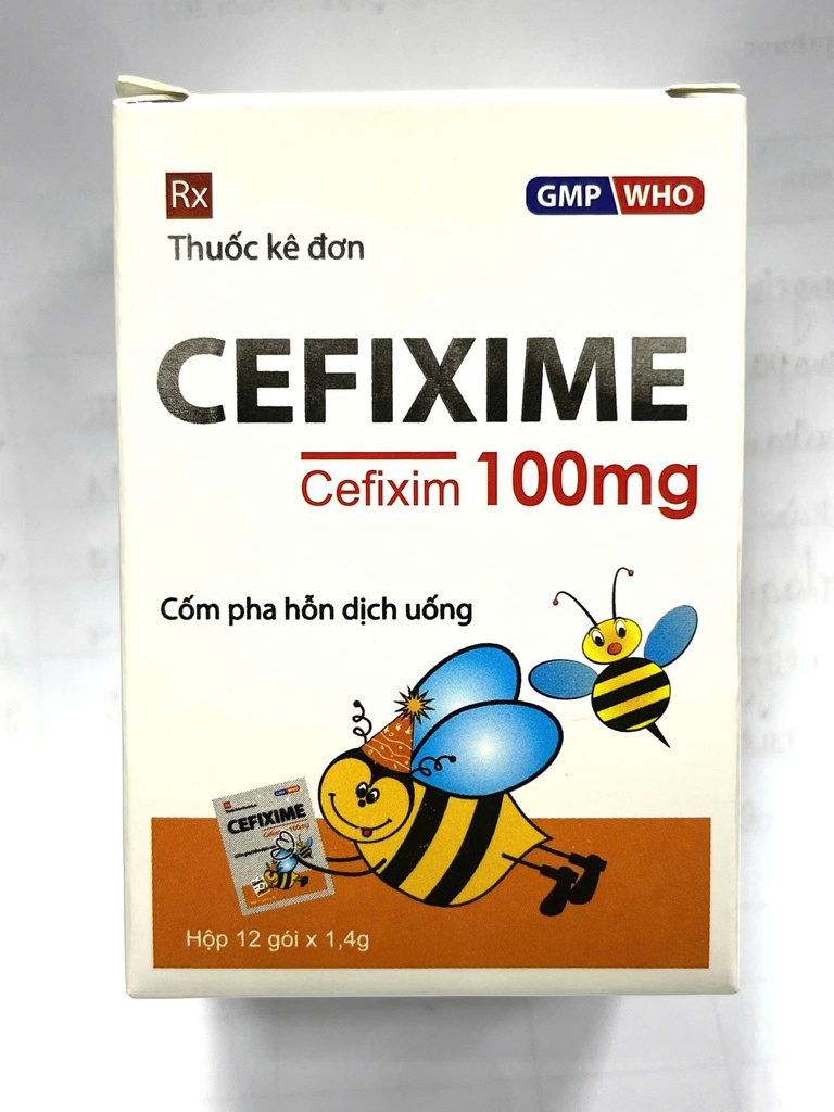 Cefixime 100mg Minh Dân ( H/12gói ) con ong