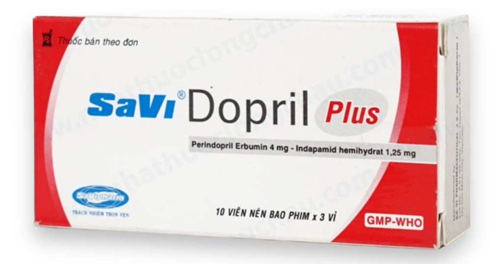 SaVi Dopril Plus Perindopril erbumin 4mg Savipharm ( H/30v)