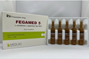 [T13643] Fegamed 5 L- Ornithin L- Aspartat 5g/10ml tiêm Medlac (H/10o) Date 05/2027