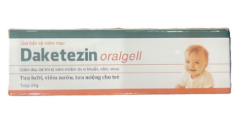 Daketezin Oralgell 20g Giga Kim Bảng (Tuýp/20g) Daxkazin