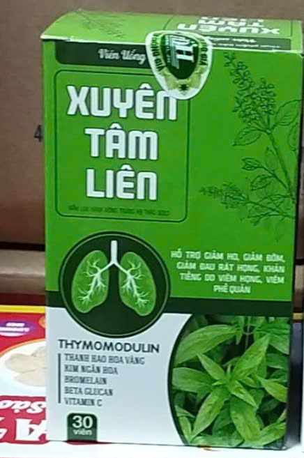 Xuyên Tâm Liên Nấm Lim Xanh Đại Hưng (H/30v)