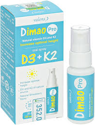 Dimao Pro D3+K2 xịt EU (H/1chai/25ml) date 01/2027