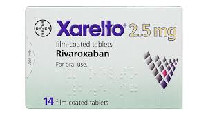 Xarelto rivaroxaban 2.5mg Bayer (H/14v)