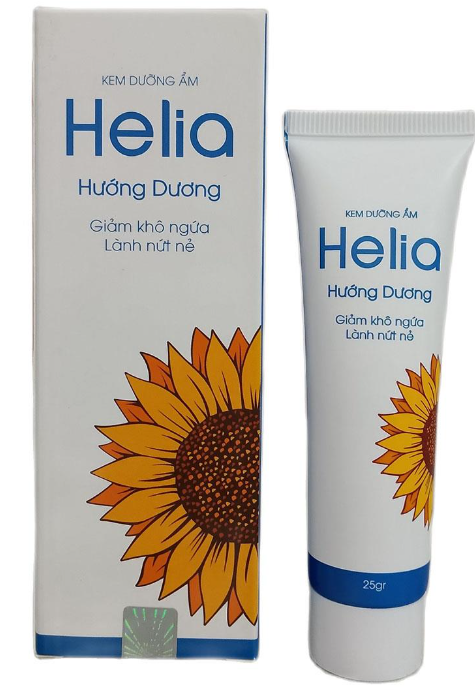 Kem dưỡng ẩm Helia hướng dương Wecan (Tuýp/25g) Date 06/2026