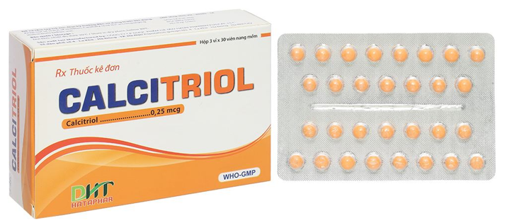 Calcitriol 0.25mcg DHT (H/30v)