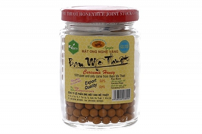 Mật Ong Nghệ Vàng Ban Mê Thuột (Lọ/120g) 