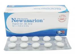 Newusarion Vitamin B1 B6 B12 USARICHPHARM Phong Phú (H/50v) (Neurobion Nội)