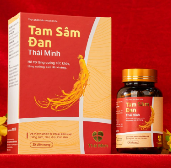 Tam Sâm Đan Thái Minh (H/1 lọ/30v)